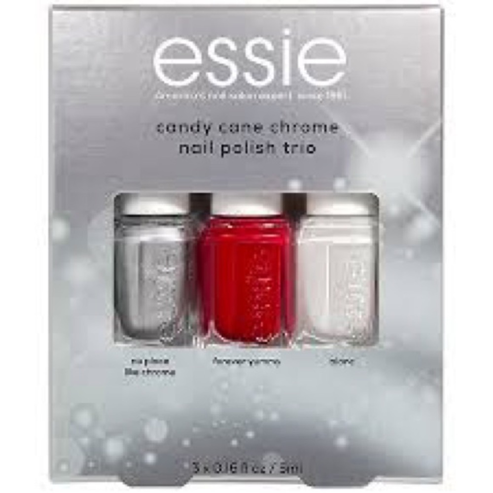 Essie Candy Cane Polish Trio